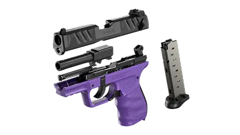 PD380 3.7" Purple 9RD .380 ACP 5