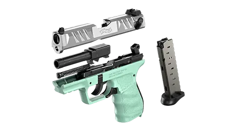 PD380 3.7" Angel Blue 9RD 380 ACP 5