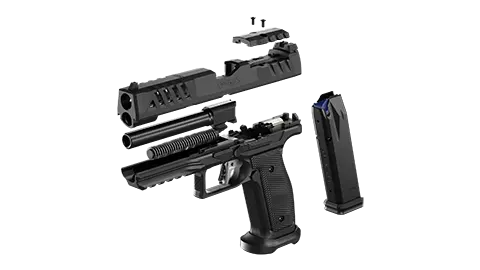 PDP Steel Frame Match Full Size 5" 5