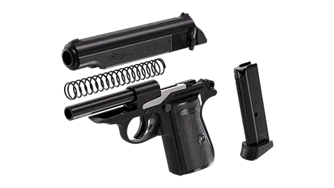 PP 3.9" Black 7RD .380 ACP 5