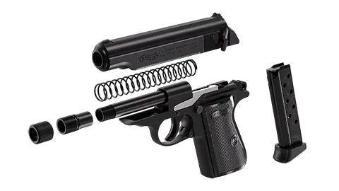PP SD 3.9" Black 8RD 32 ACP 5