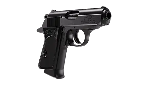 PPK 3.3" Black 6RD .380 ACP 0