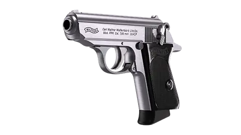 PPK 3.3" Stainless 7RD 32 ACP 2