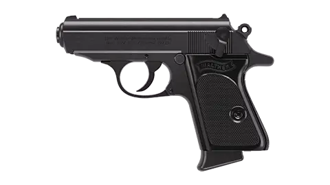 PPK 3.3" Black 7RD 32 ACP 3