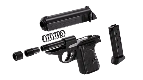 PPK SD 3.3" Black 7RD 32 ACP 5