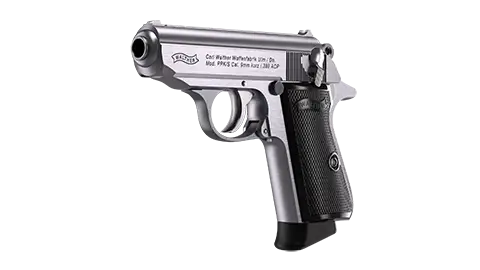 PPK/S 3.3" Stainless 7RD .380 ACP 2