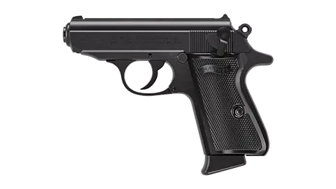 PPK/S 3.3" Black 7RD .380 ACP 3