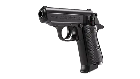 PPK/S 3.3" Black 7RD .380 ACP 2