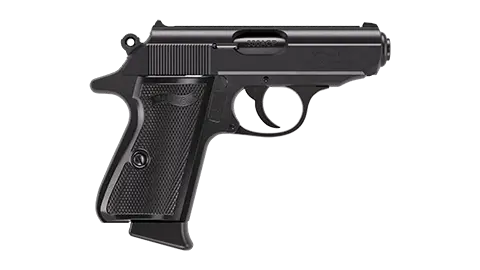 PPK/S 3.3" Black 7RD .380 ACP