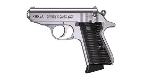PPK/S 3.3" Stainless 8RD 32 ACP 3