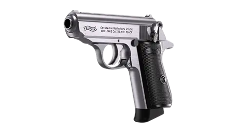 PPK/S 3.3" Stainless 8RD 32 ACP 2