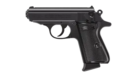 PPK/S 3.3" Black 8RD 32 ACP 3