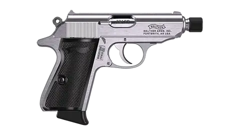 PPK/S SD 3.3" Stainless 8RD 32 ACP