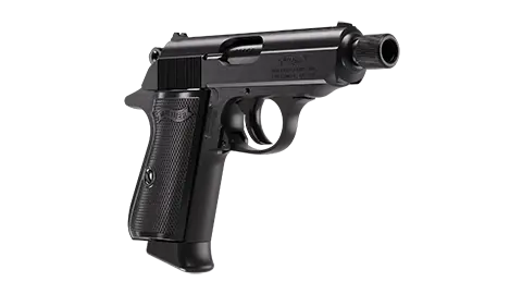 PPK/S SD 3.3" Black 8RD 32 ACP 0