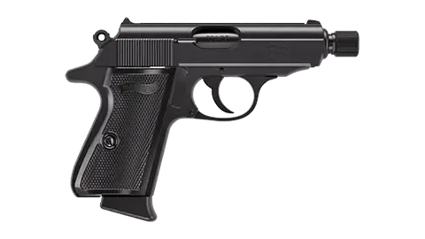 PPK/S SD 3.3" Black 8RD 32 ACP