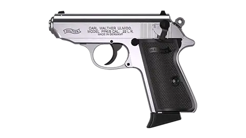 PPK/S 3.3" Nickel10RD 22LR 3