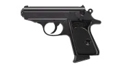 PPK 3.3" Black 6RD .380 ACP