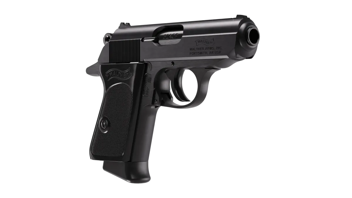 PPK 3.3" Black 7RD 32 ACP