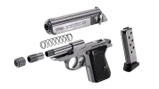 PPK SD 3.3" Stainless 7RD 32 ACP