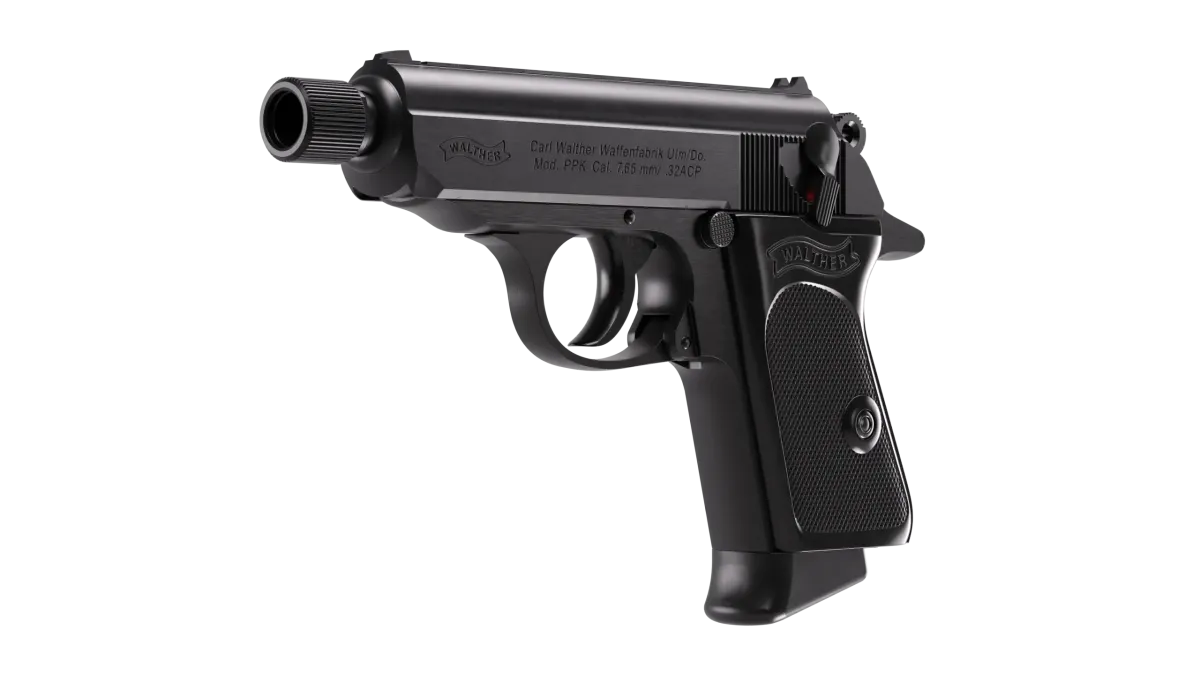 PPK SD 3.3" Black 7RD 32 ACP