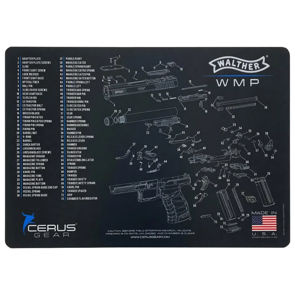 5136285 Tech Cleaning Mat WMP