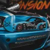 5137151-Blue Car-Bumper