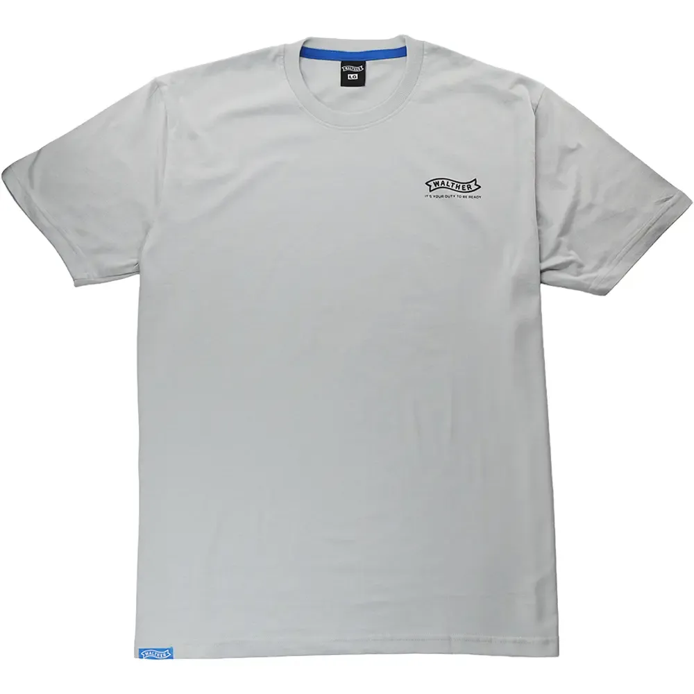 Walther Minimalist T-Shirt Slim-Fit (Gray)
