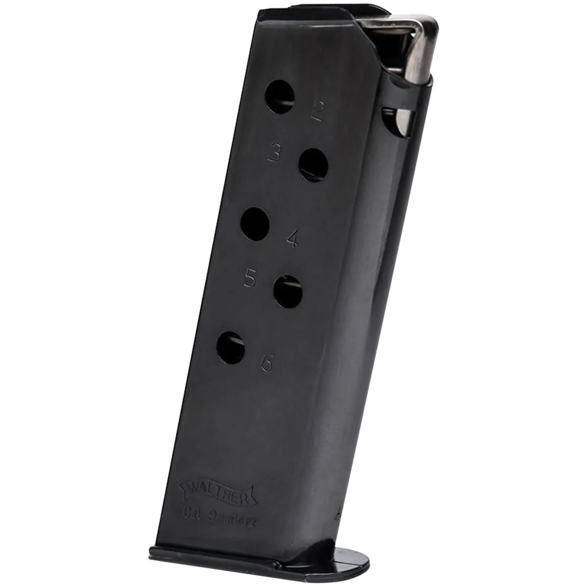 PPK .380 ACP 6 Round Standard Black