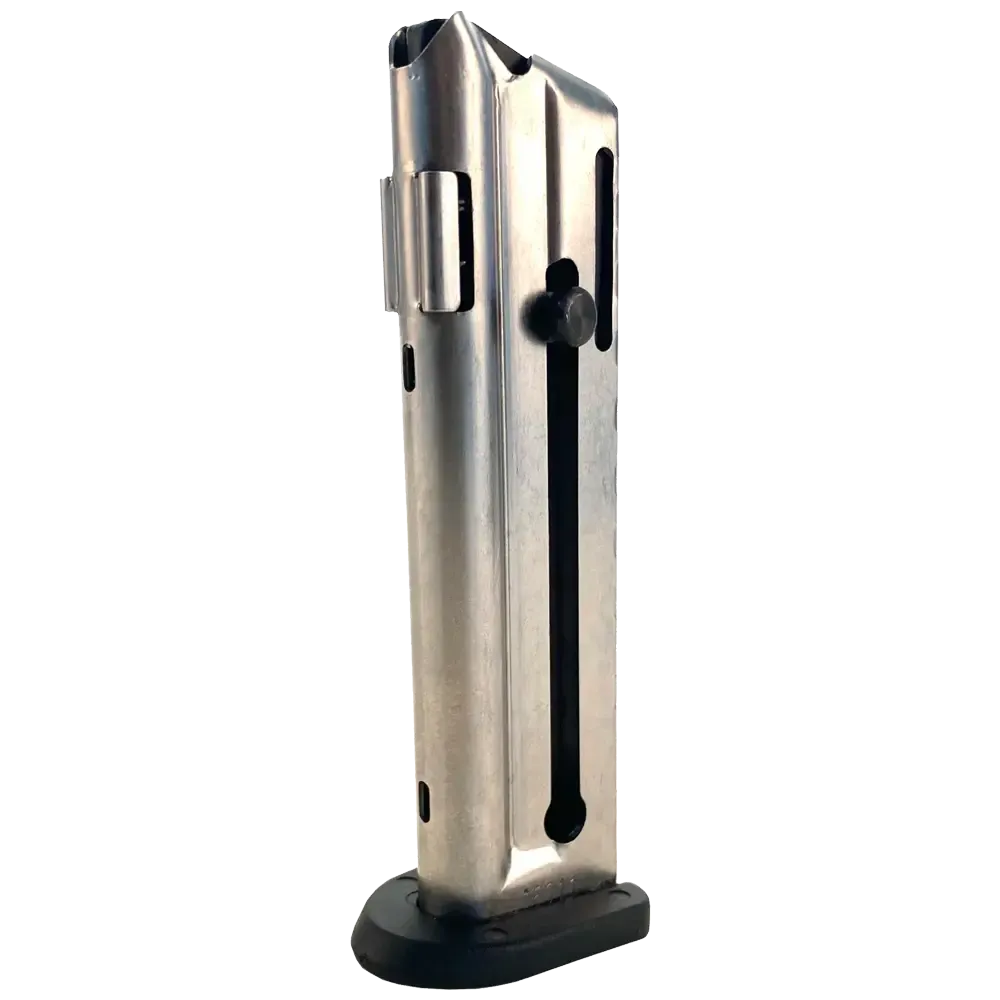 Walther P22 .22LR 10-Round Magazine (Without Ergonomic Finger Rest) – Nickel Finish – Genuine OEM Factory Magazine