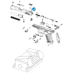 Rear Sight P99 PPQ