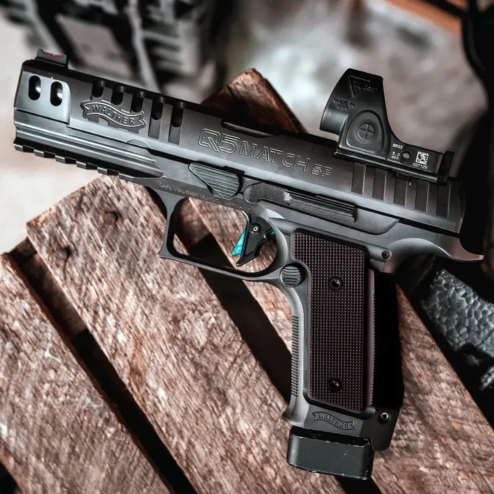 Q-Series Steel Frame Aluminum Grip Panel - Dark Brown