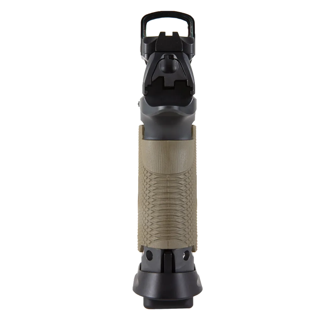 5132111_OD Green Walther Q-Series Steel Frame Checkered G10 Grips for Q4 and Q5 SF Models By LOK Grips-GunBack