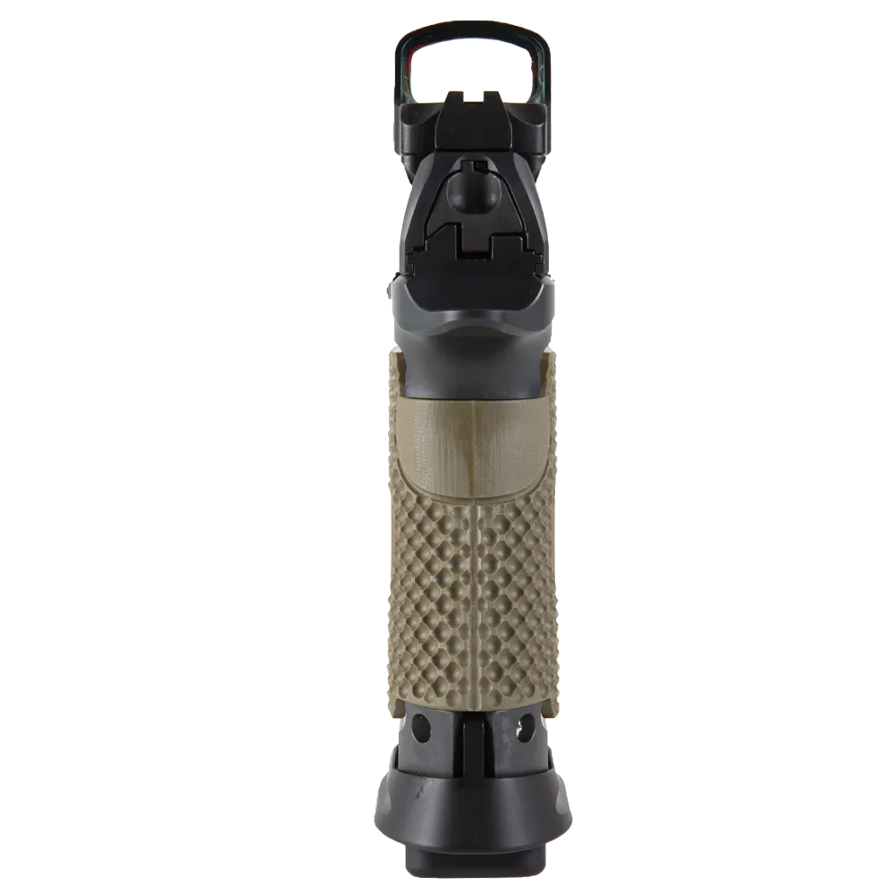 5132112 OD Green Walther Q-Series Steel Frame Thin Bogies G10 Grips for Q4 and Q5 SF Models By LOK Grips-FS_GunBack