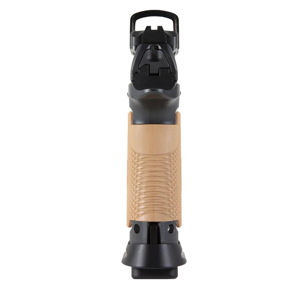 5132116_FDE Walther Q-Series Steel Frame Checkers Thin Bogies G10 Grips for Q4 and Q5 SF Models By LOK Grips-GunBack