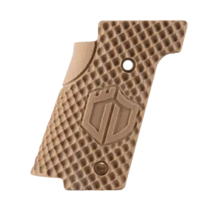 5132116 FDE Walther Q-Series Steel Frame Thin Bogies G10 Grips for Q4 and Q5 SF Models By LOK Grips
