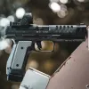 Q-Series Steel Frame Aluminum Grip Panel - Gray
