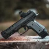 Q-Series Steel Frame Aluminum Grip Panel - Gray