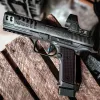 Q-Series Steel Frame Aluminum Grip Panel - Dark Brown