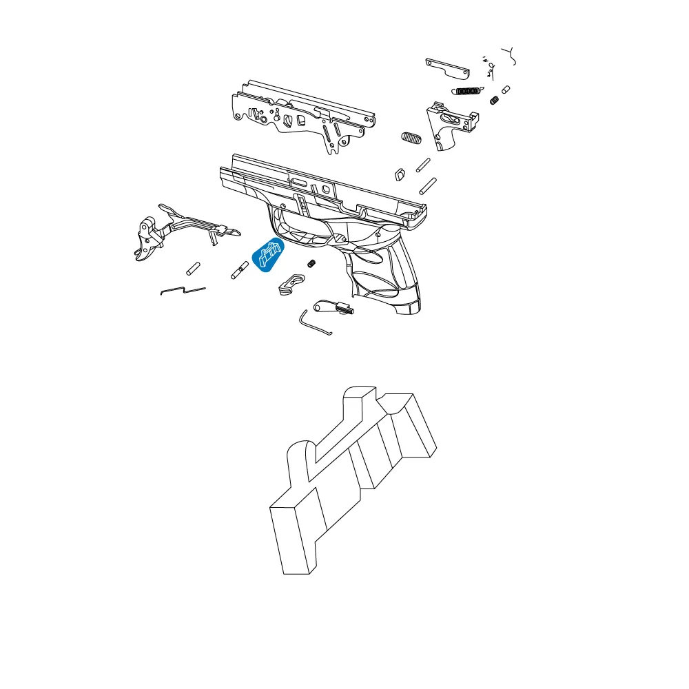 TAKE DOWN LEVER PPS