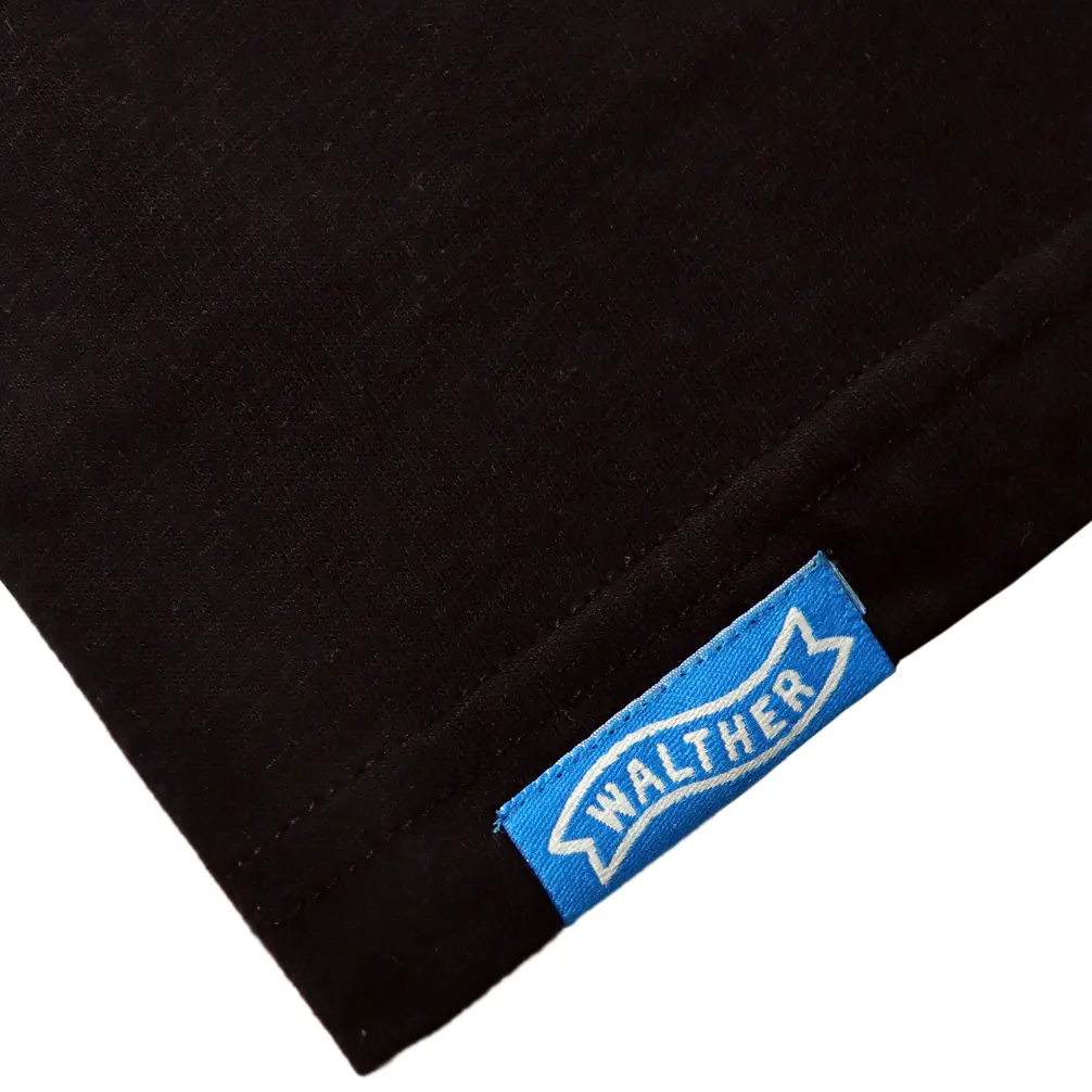 Walther Minimalist T-Shirt Slim-Fit (Black) 3