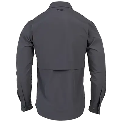 Elite Walther Fishing Shirt - Charcoal 0