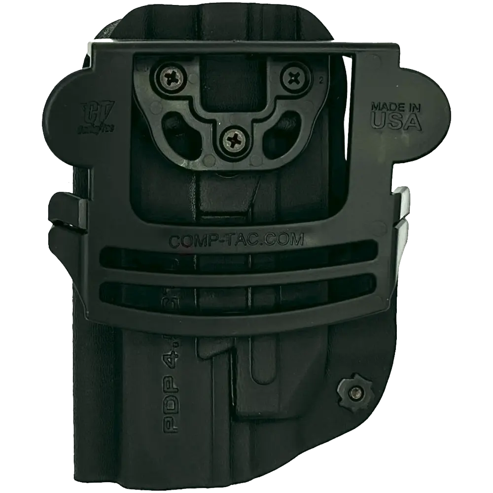 Comp-Tac Dual Concealment Holster for PDP 4.5" with Viridian CTL w/Light  2