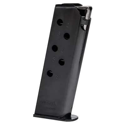 PPK .380 ACP 6 Round Standard Black