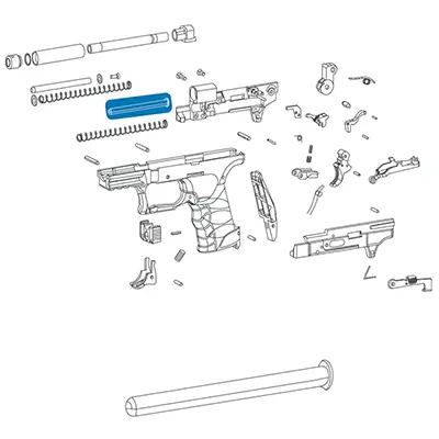 P22 Spring Guide Rod