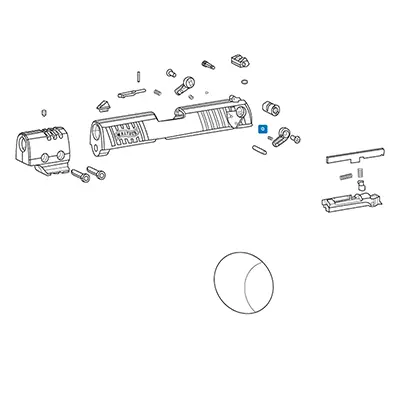P22 / PK380 2MM BALL FOR SAFETY-RECENT PRODUCTION