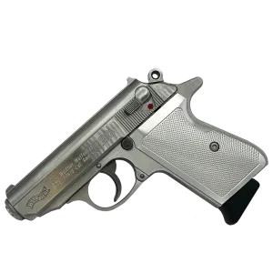 PPK/S Silver Aluminium Grip Set By LOK Grips 
