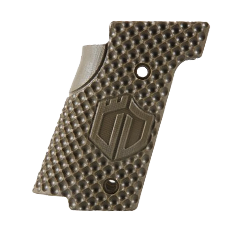 5132116 FDE Walther Q-Series Steel Frame Thin Bogies G10 Grips for Q4 and Q5 SF Models By LOK Grips