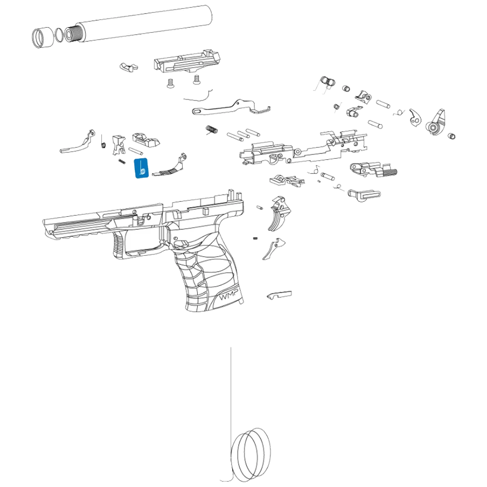 WMP Paddle Spring Left