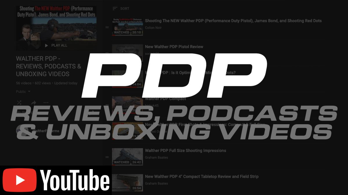 Walther PDP Articles & Reviews