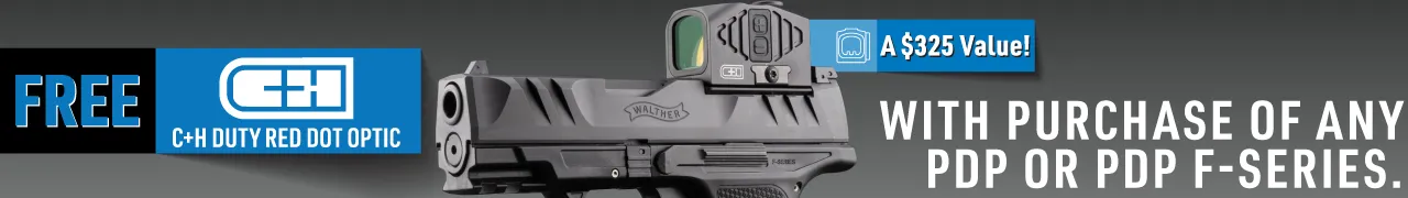 Free C+H Duty Red Dot Optic with Any PDP or PDP F-Series